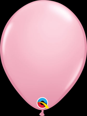 11" ROUND PINK QUALATEX PLAIN LATEX